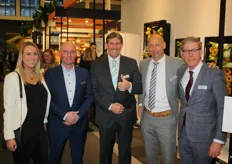 Het team van HDG met Leander van Bellen en dochter, Rob Boogmans, Stijn Verstijnen en Otto de Groot van HDG